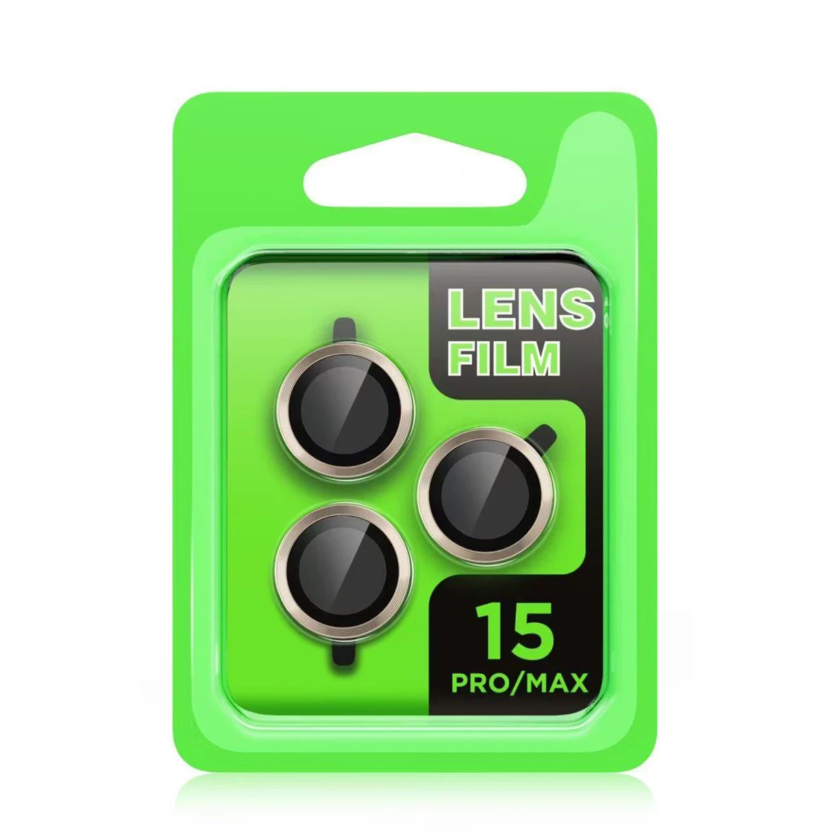Apple iPhone 15 Pro Max Raze Metal Kamera Lens - Lacivert