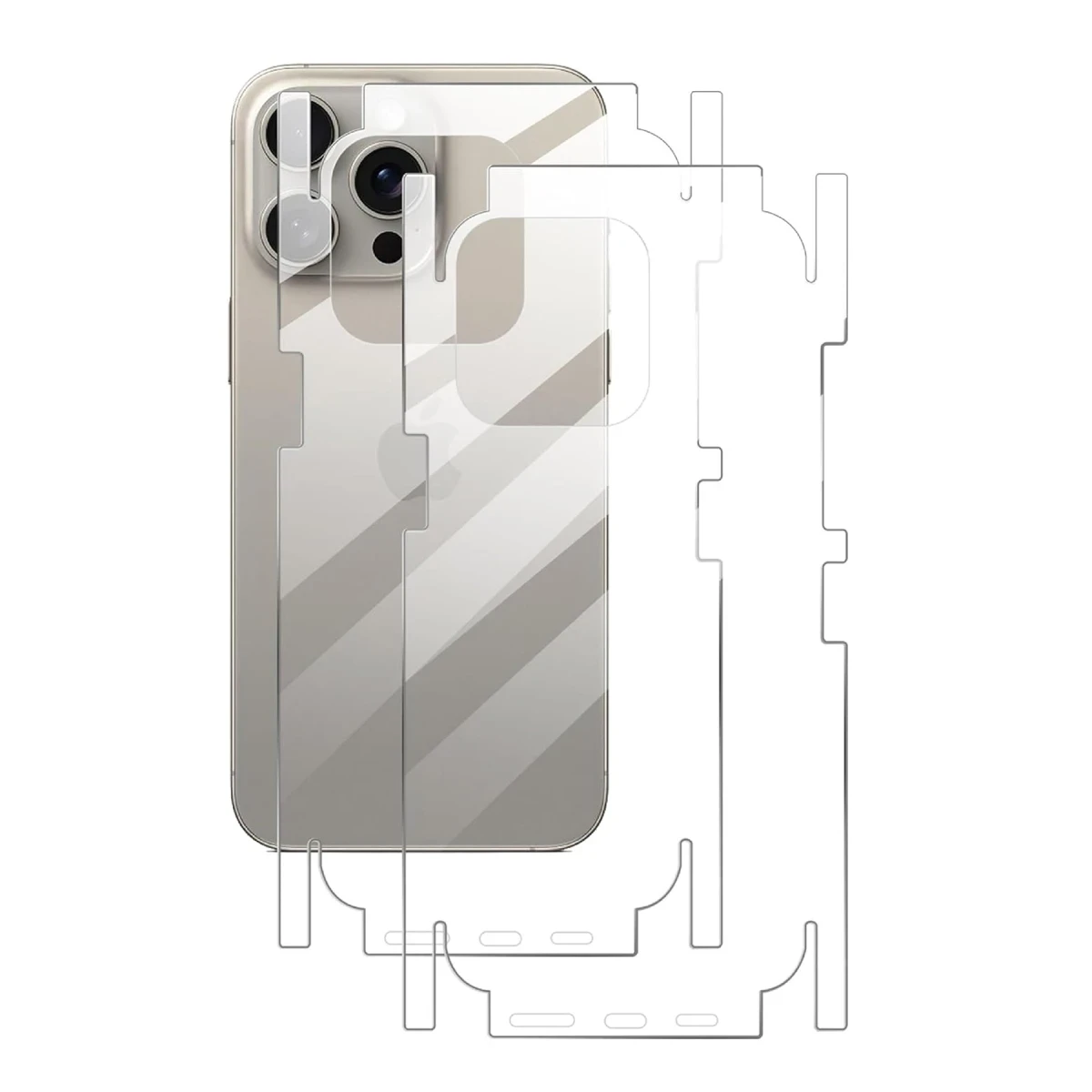 Apple iPhone 16 360 Full Body Arka Koruyucu