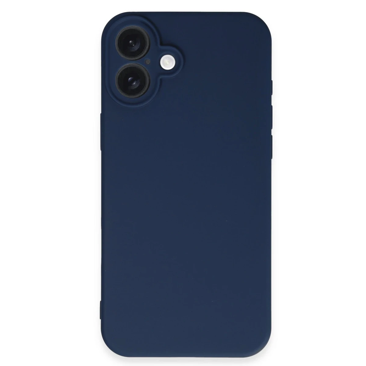 Apple iPhone 16 Kılıf First Silikon - Lacivert