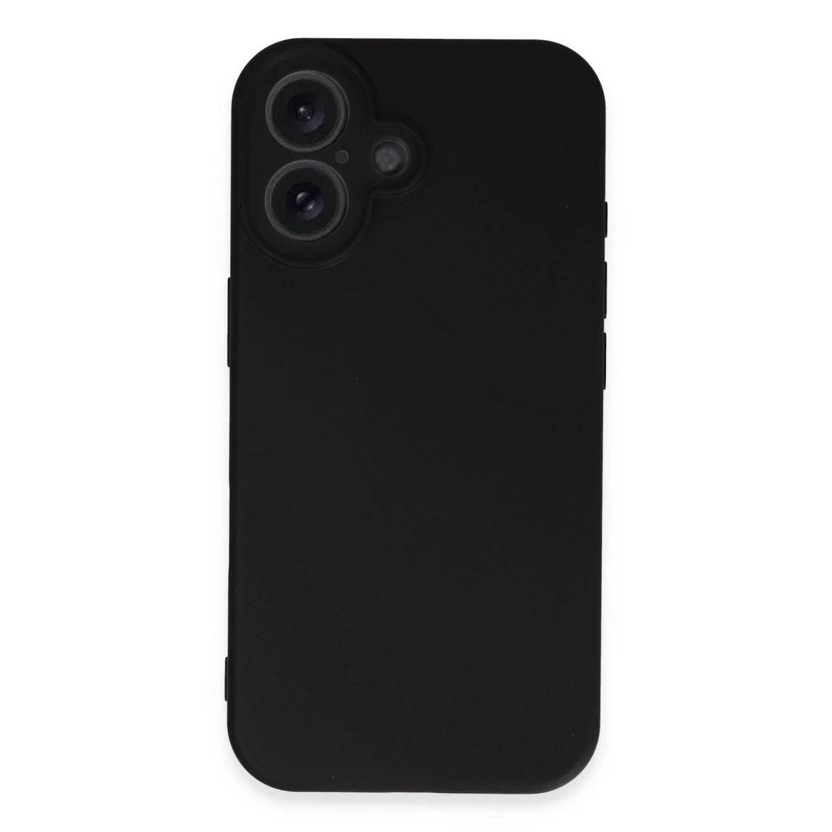 Apple iPhone 16 Kılıf First Silikon - Siyah