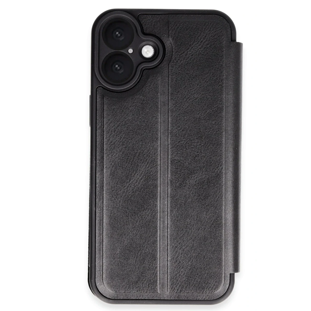 Apple iPhone 16 Kılıf Flip Cover - Siyah