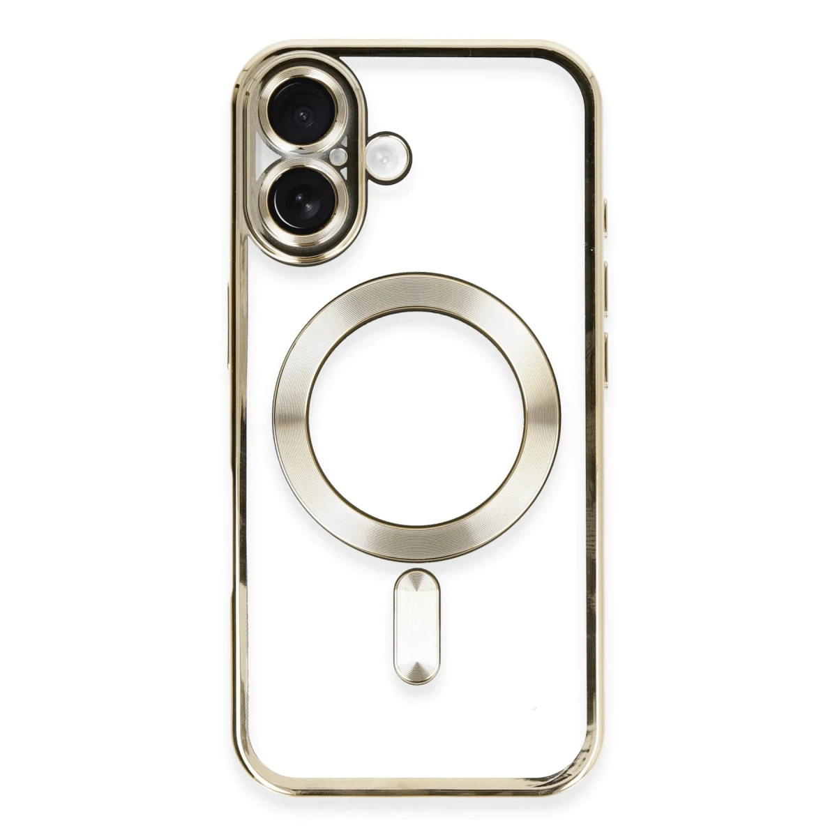 Apple iPhone 16 Kılıf Kross Magneticsafe Kapak - Gold