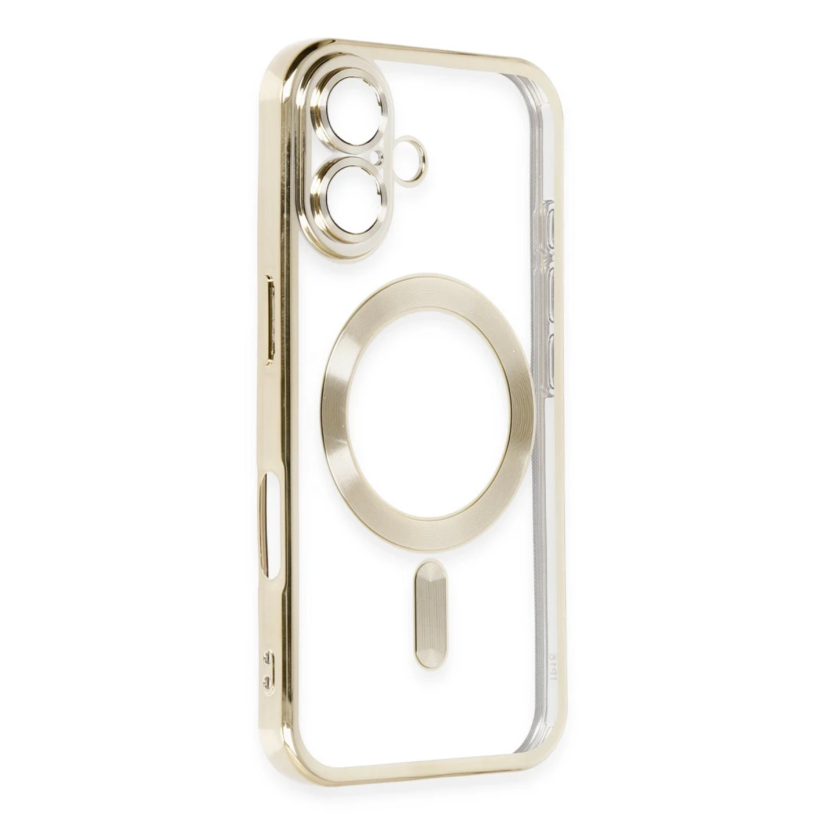 Apple iPhone 16 Kılıf Kross Magneticsafe Kapak - Gold