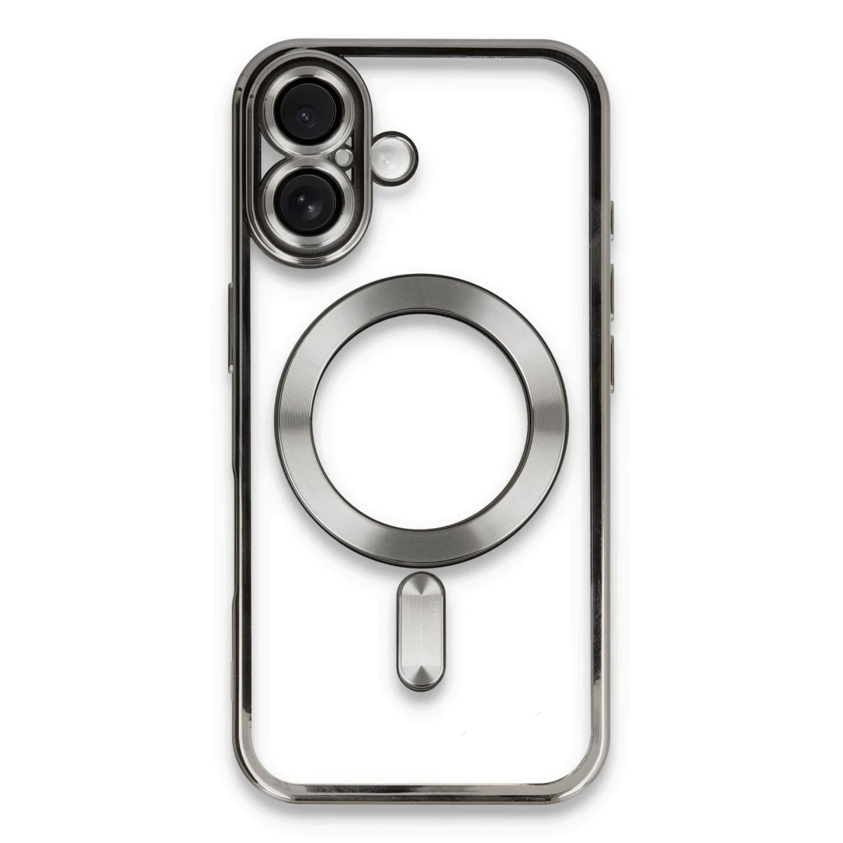 Apple iPhone 16 Kılıf Kross Magneticsafe Kapak - Titan Gri