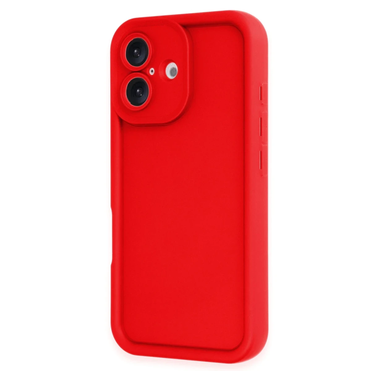 Apple iPhone 16 Kılıf Viera Silikon - Kırmızı