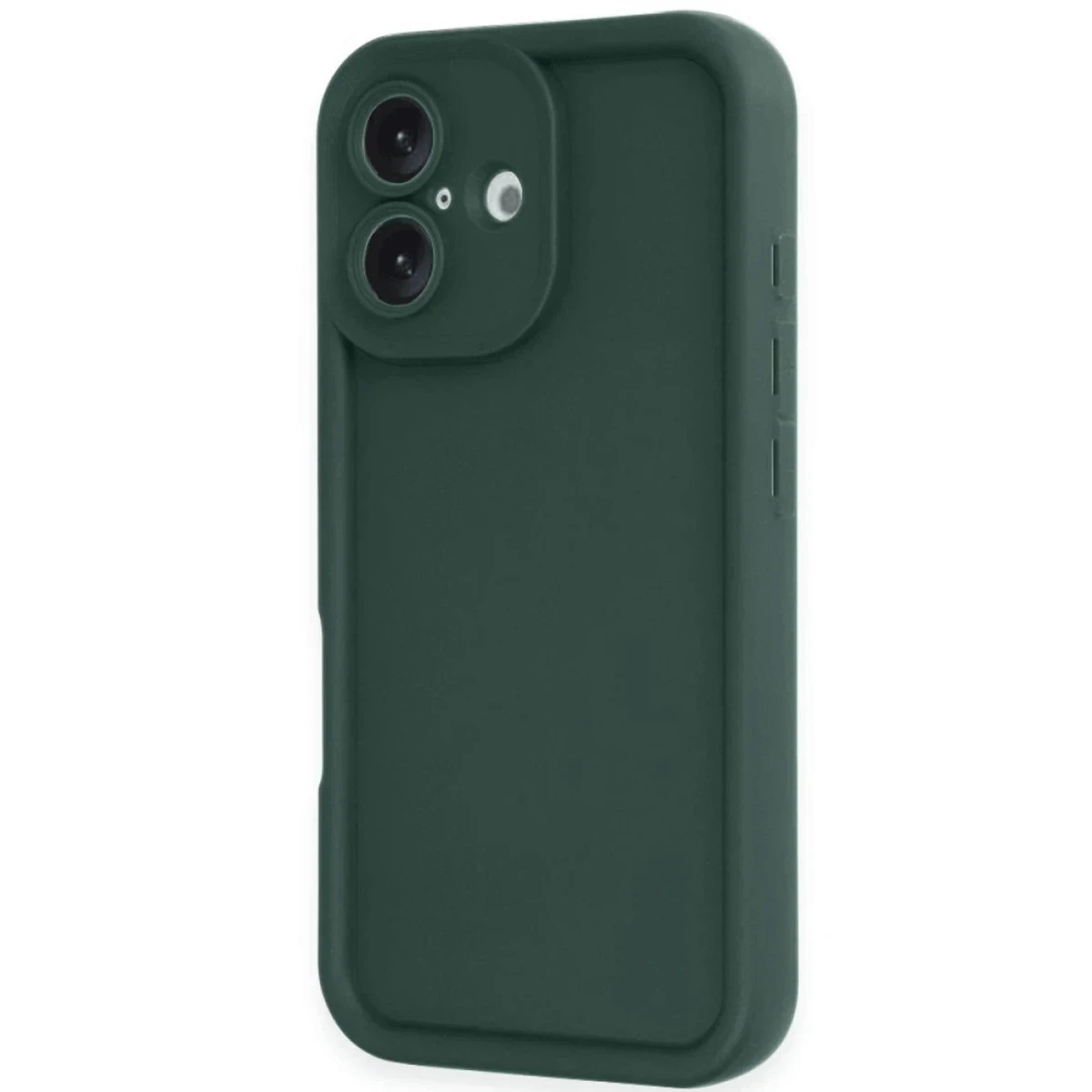 Apple iPhone 16 Kılıf Viera Silikon - Koyu Yeşil