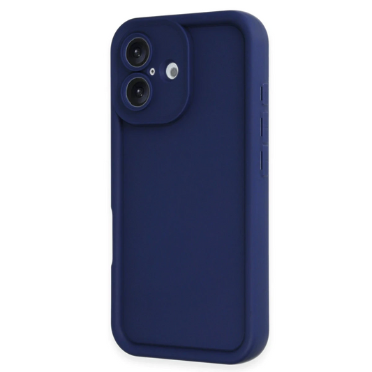 Apple iPhone 16 Kılıf Viera Silikon - Lacivert