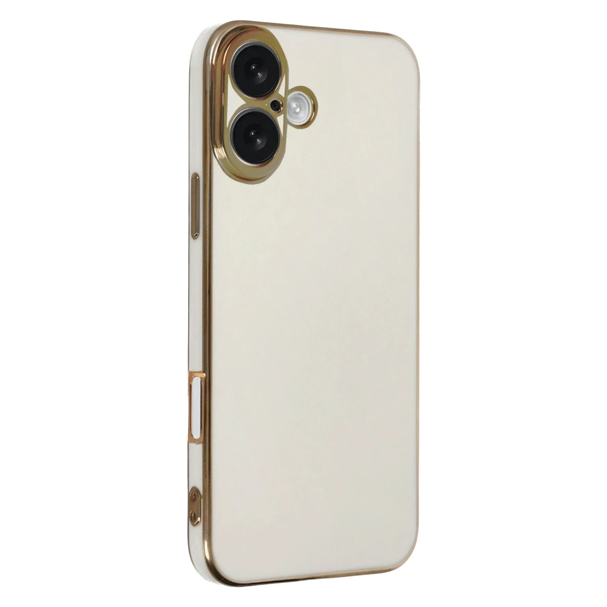 Apple iPhone 16 Kılıf Volet Silikon - Beyaz