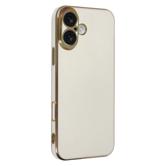Apple iPhone 16 Kılıf Volet Silikon - Beyaz