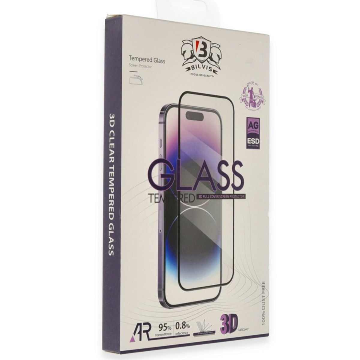 Apple iPhone 16 Plus Bilvis 3D Cam Ekran Koruyucu
