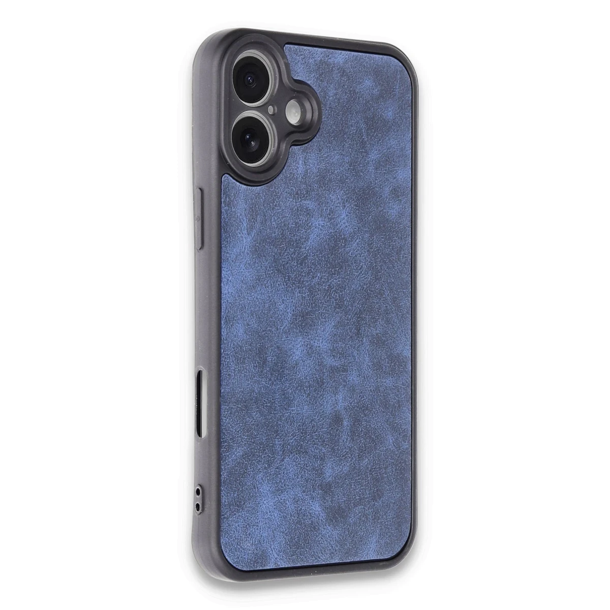 Apple iPhone 16 Plus Kılıf Aras Deri Kapak - Lacivert