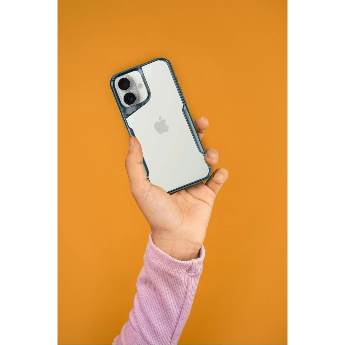 Apple iPhone 16 Plus Kılıf Boyi Silikon Kapak - Turkuaz