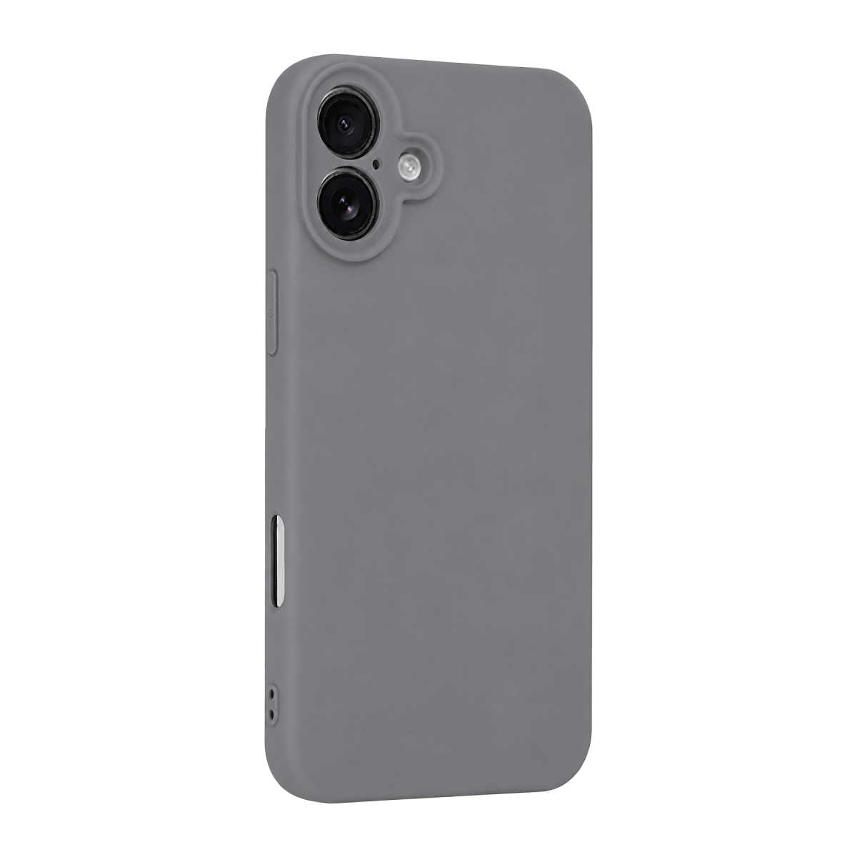 Apple iPhone 16 Plus Kılıf First Silikon - Gri