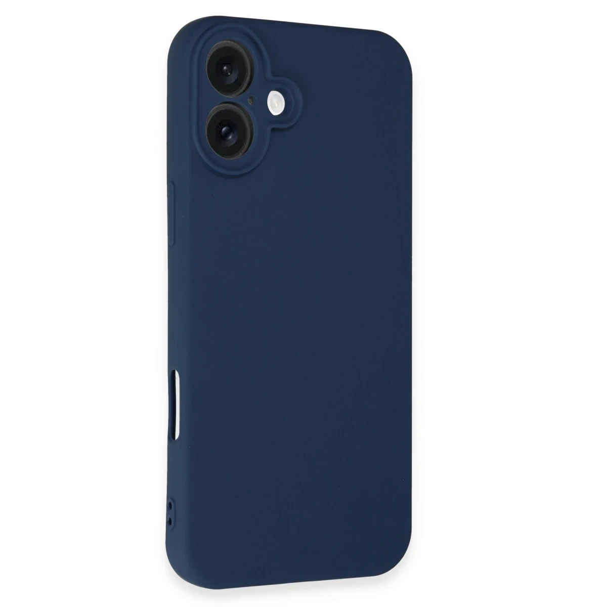 Apple iPhone 16 Plus Kılıf First Silikon - Lacivert