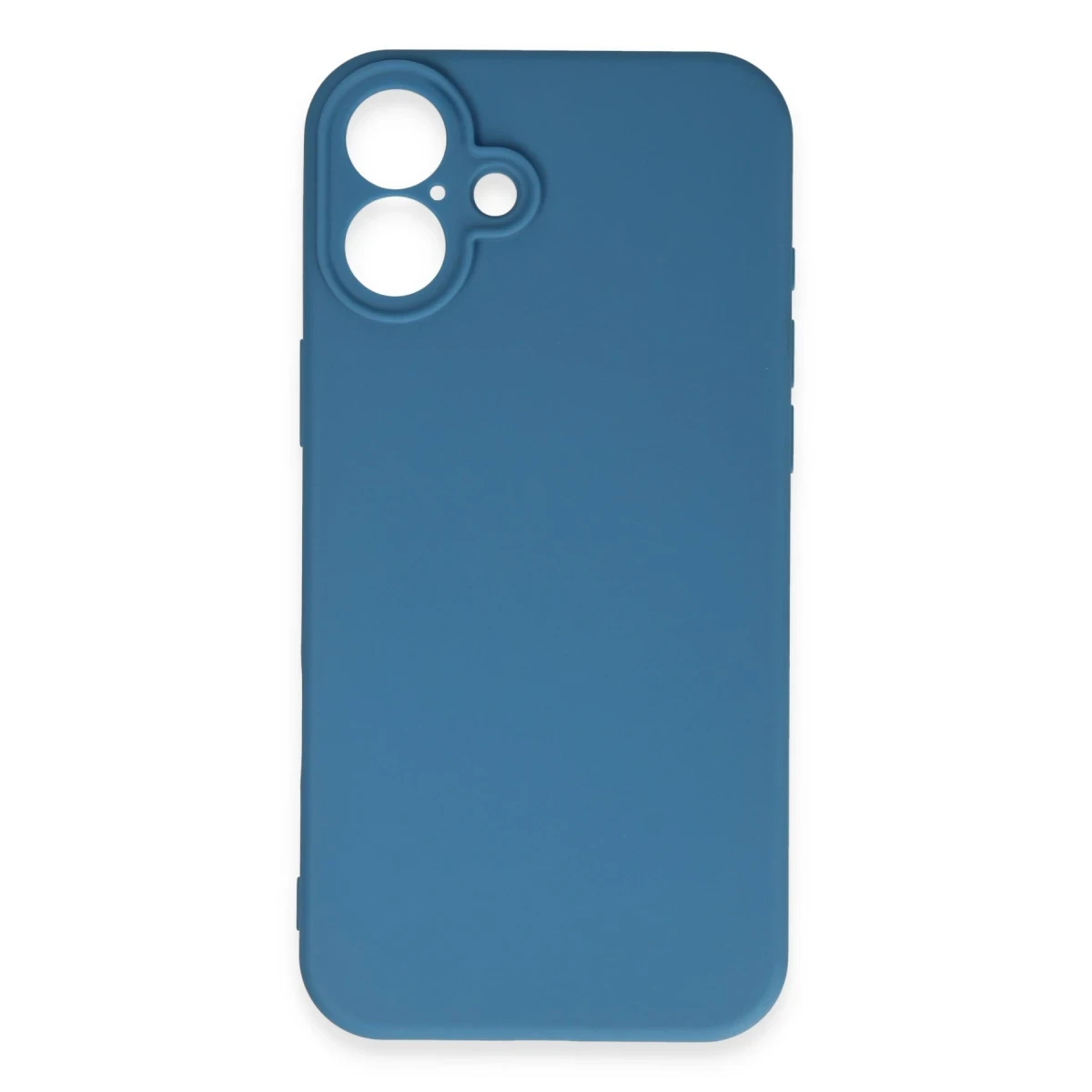 Apple iPhone 16 Plus Kılıf First Silikon - Mavi