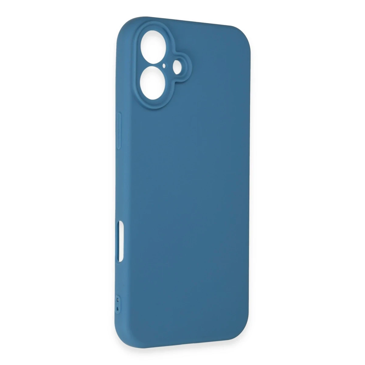 Apple iPhone 16 Plus Kılıf First Silikon - Mavi