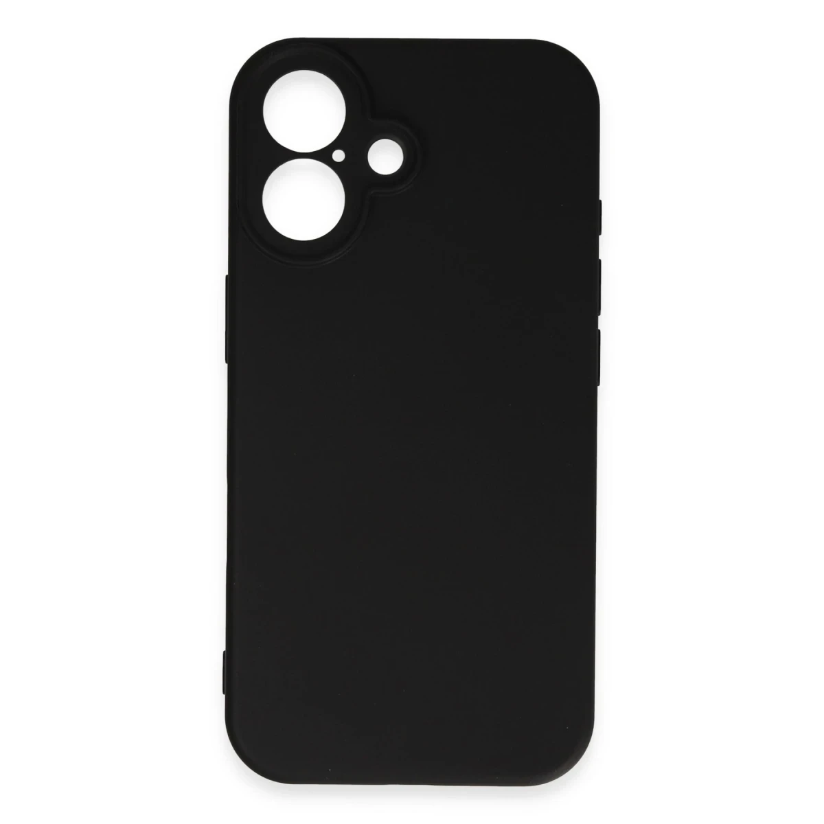 Apple iPhone 16 Plus Kılıf First Silikon - Siyah
