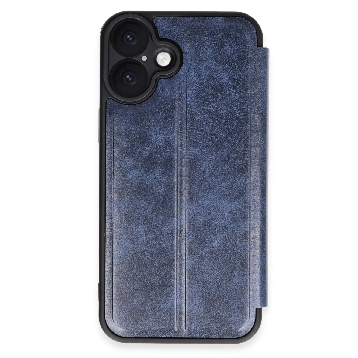 Apple iPhone 16 Plus Kılıf Flip Cover - Lacivert
