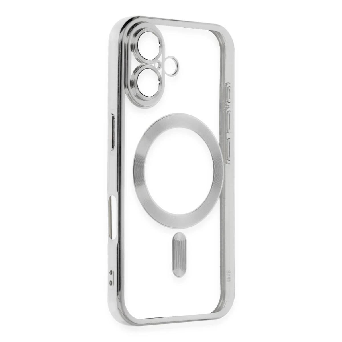 Apple iPhone 16 Plus Kılıf Kross Magneticsafe Kapak - Gümüş