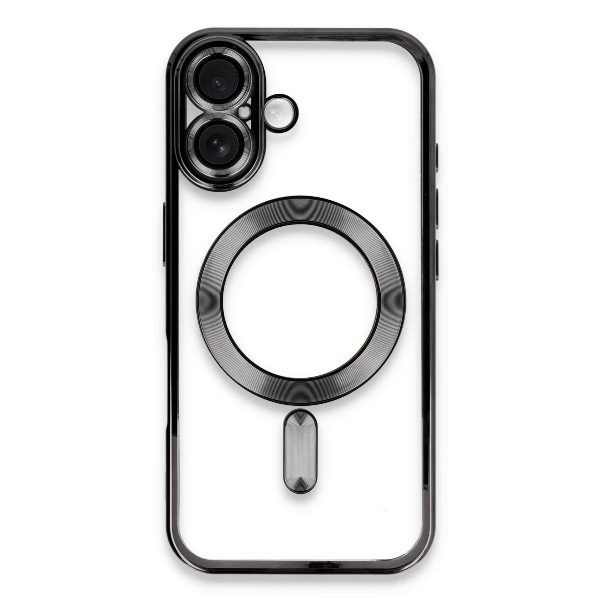 Apple iPhone 16 Plus Kılıf Kross Magneticsafe Kapak - Siyah