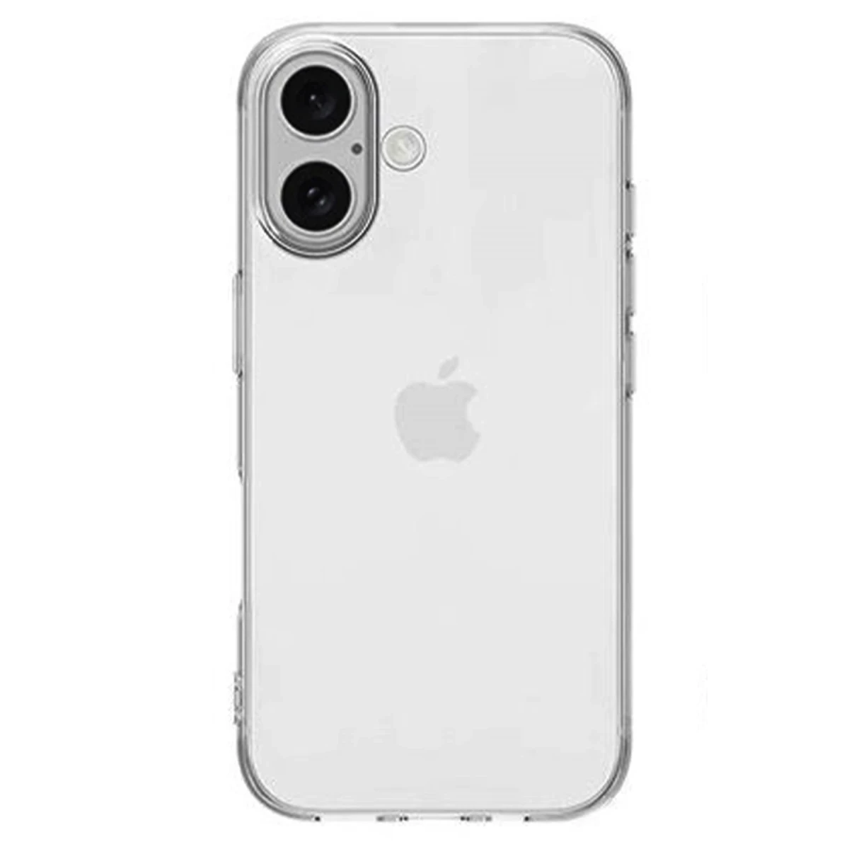 Apple iPhone 16 Plus Kılıf Lüx Şeffaf Silikon