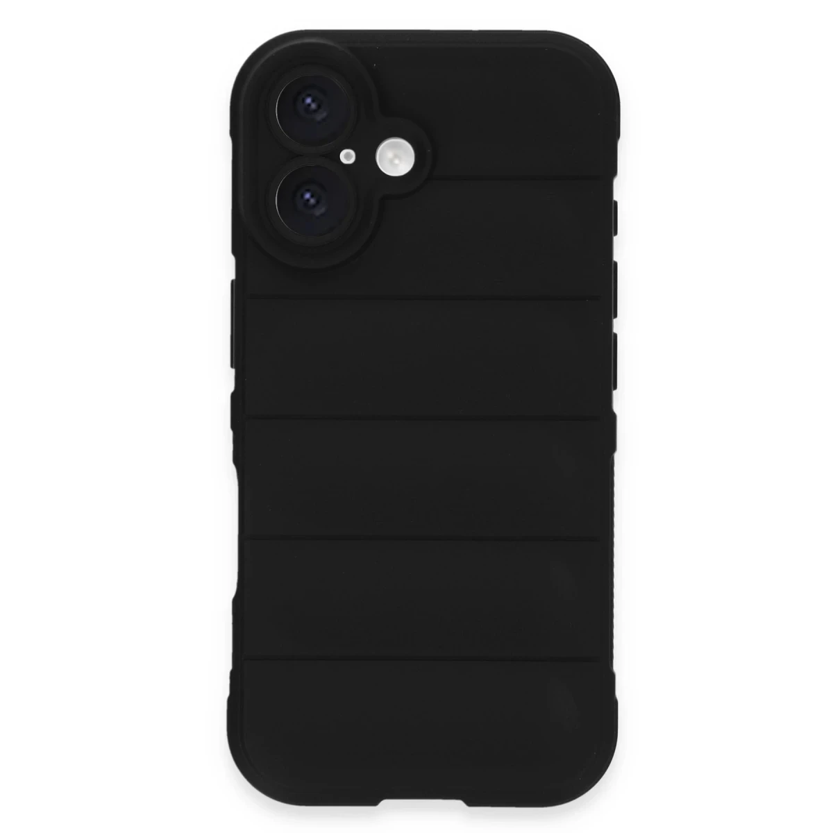Apple iPhone 16 Plus Kılıf Optimum Silikon - Siyah