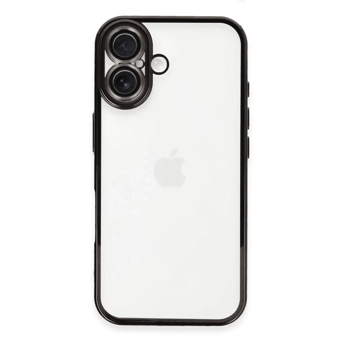 Apple iPhone 16 Plus Kılıf Razer Lensli Silikon - Siyah