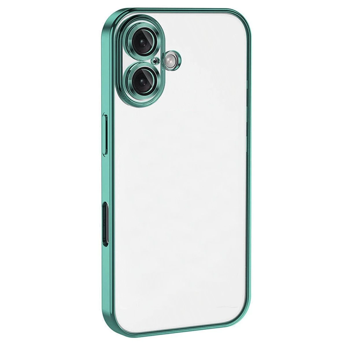 Apple iPhone 16 Plus Kılıf Razer Lensli Silikon - Turkuaz