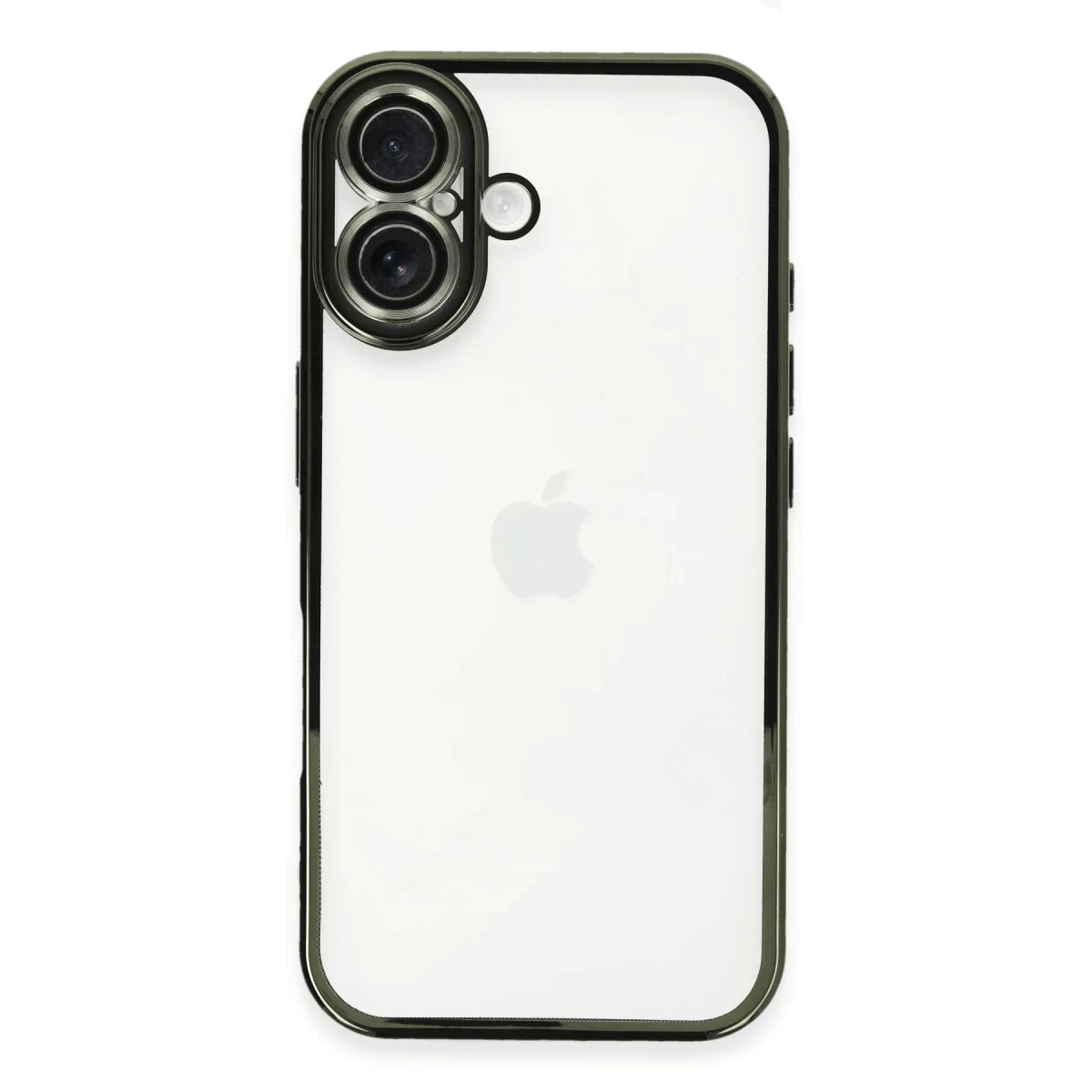 Apple iPhone 16 Plus Kılıf Razer Lensli Silikon - Yeşil