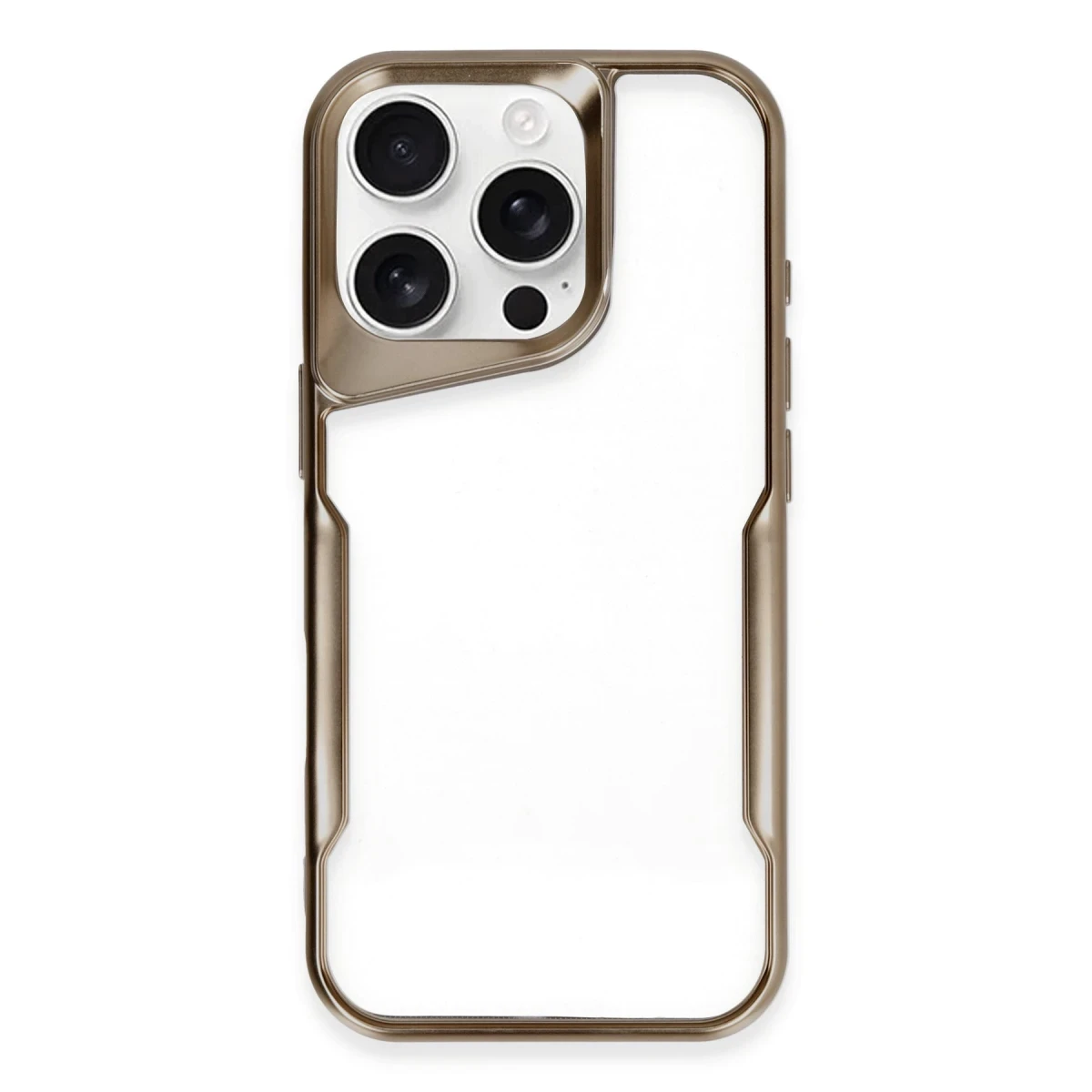 Apple iPhone 16 Pro Kılıf Boyi Silikon Kapak - Desert