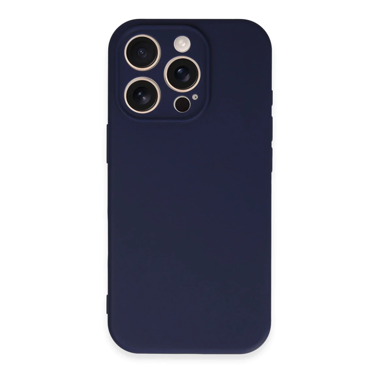 Apple iPhone 16 Pro Kılıf First Silikon - Lacivert
