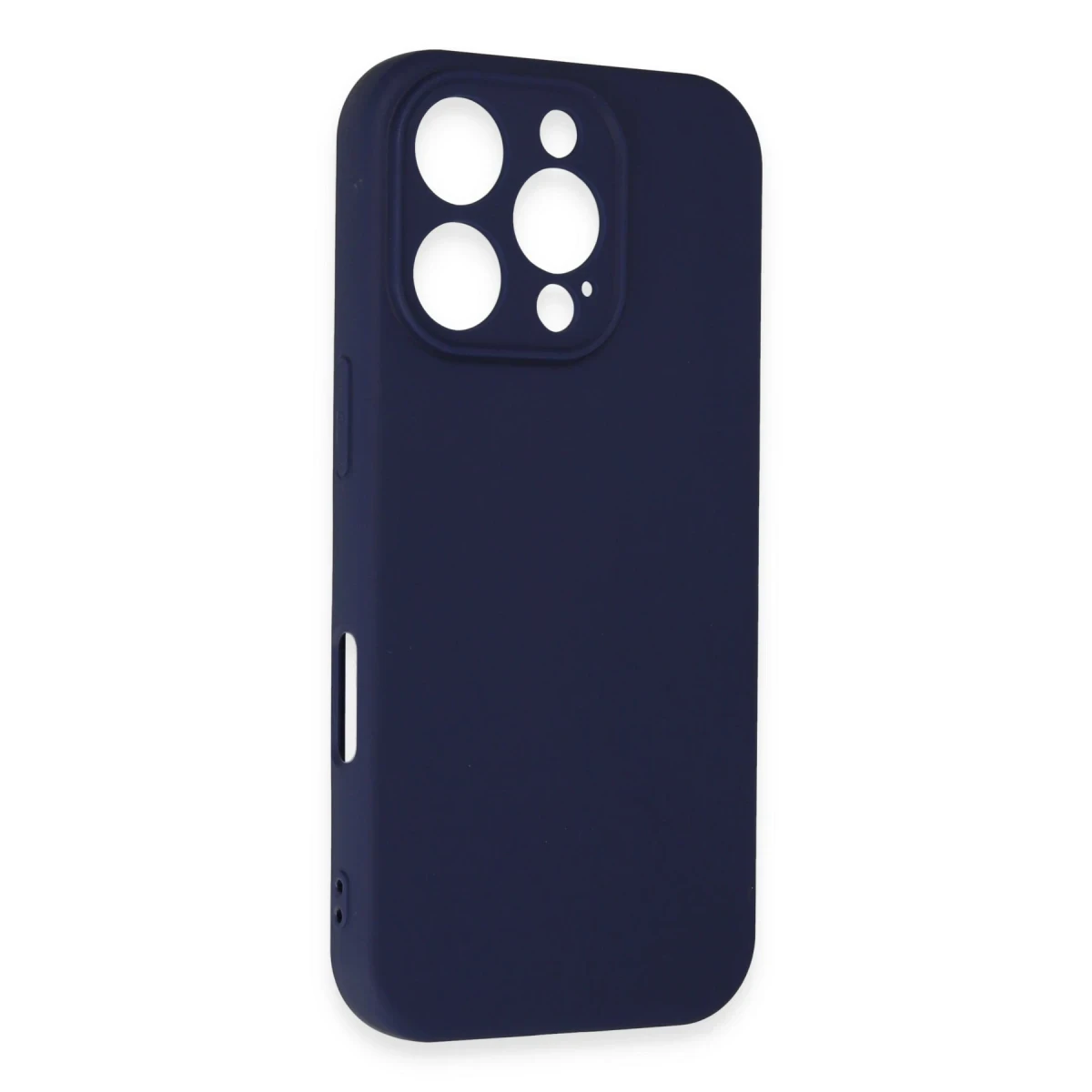 Apple iPhone 16 Pro Kılıf First Silikon - Lacivert