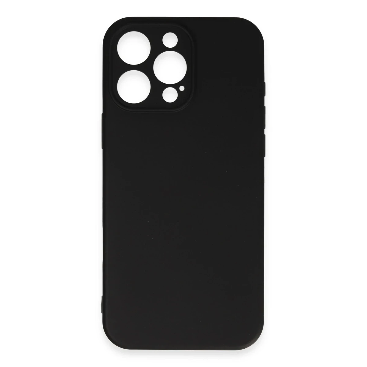 Apple iPhone 16 Pro Kılıf First Silikon - Siyah