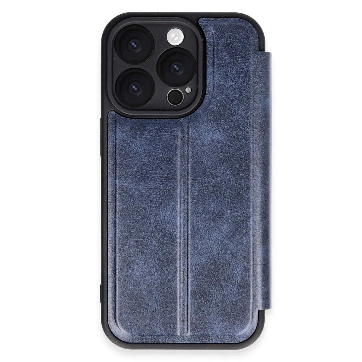 Apple iPhone 16 Pro Kılıf Flip Cover - Lacivert