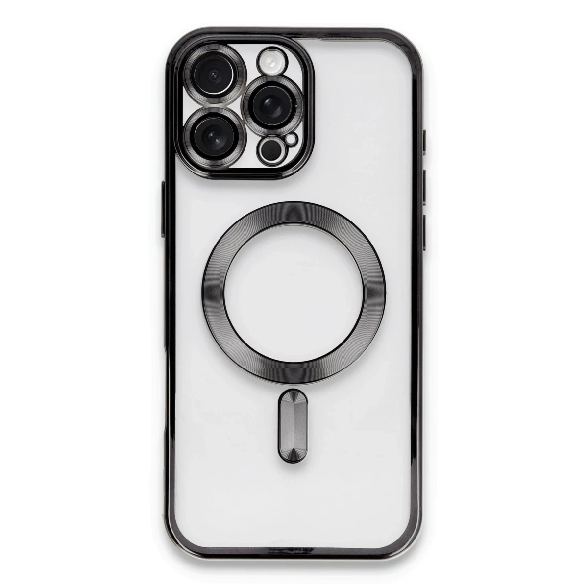 Apple iPhone 16 Pro Kılıf Kross Magneticsafe Kapak - Siyah