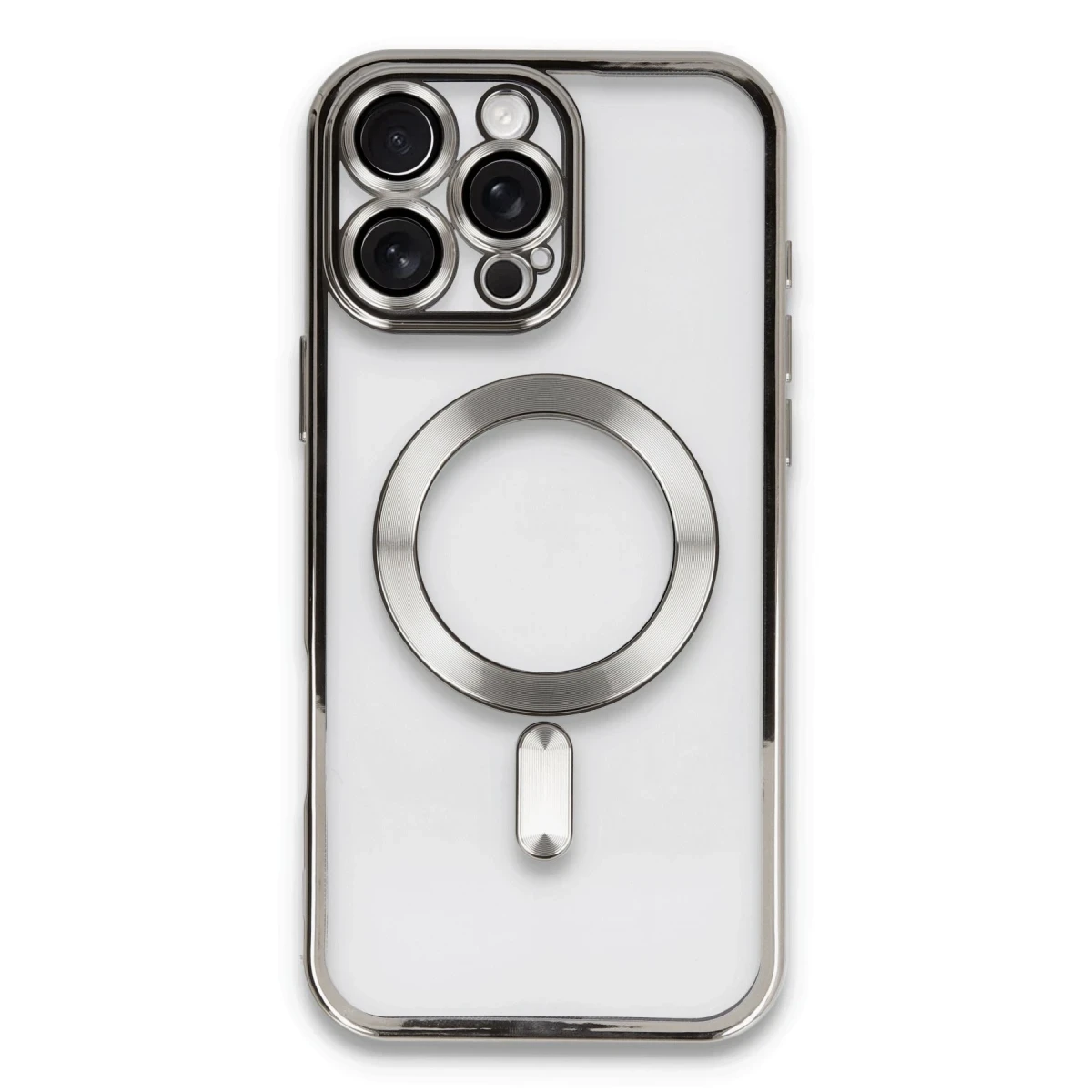 Apple iPhone 16 Pro Kılıf Kross Magneticsafe Kapak - Titan Gri