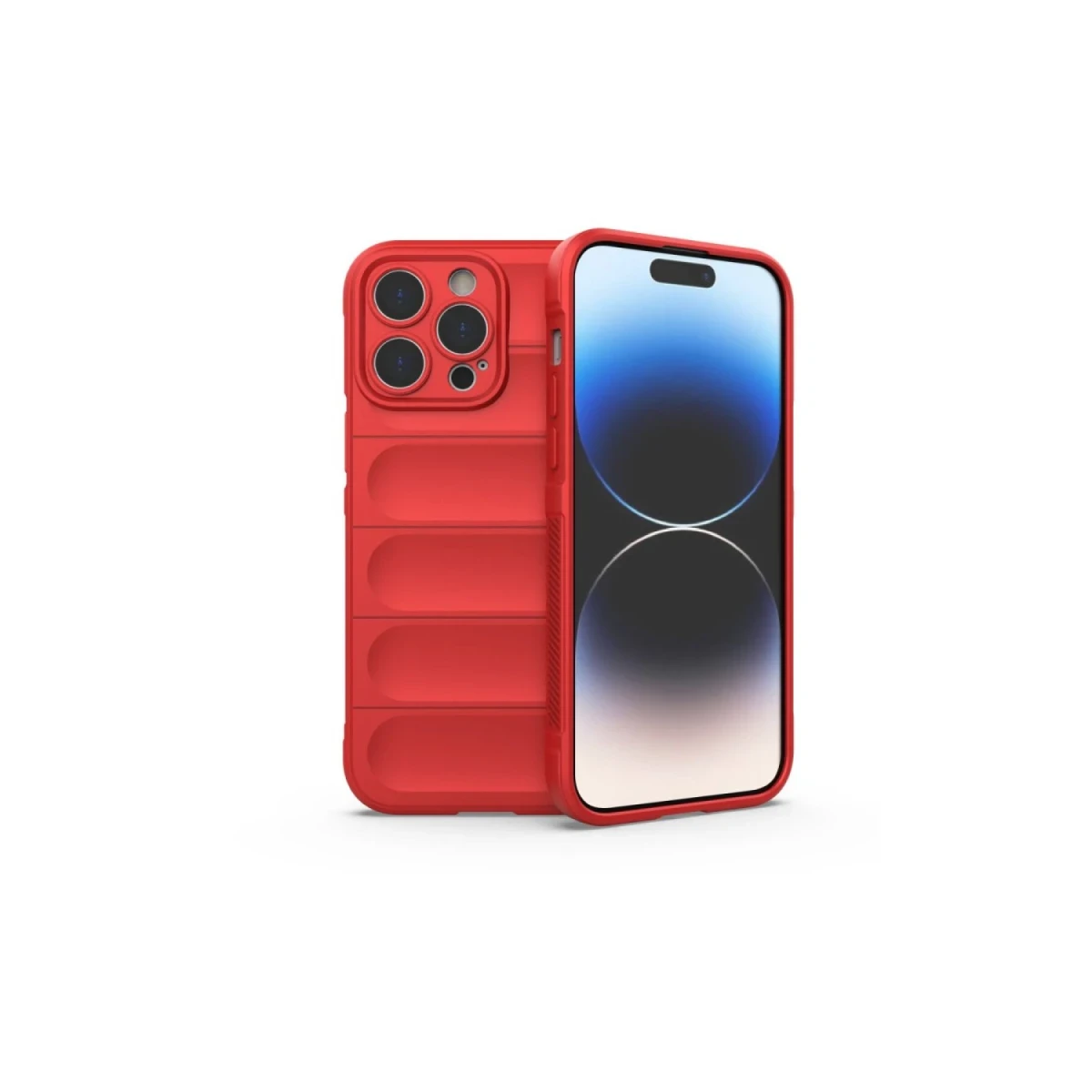 Apple iPhone 16 Pro Kılıf Optimum Silikon - Kırmızı