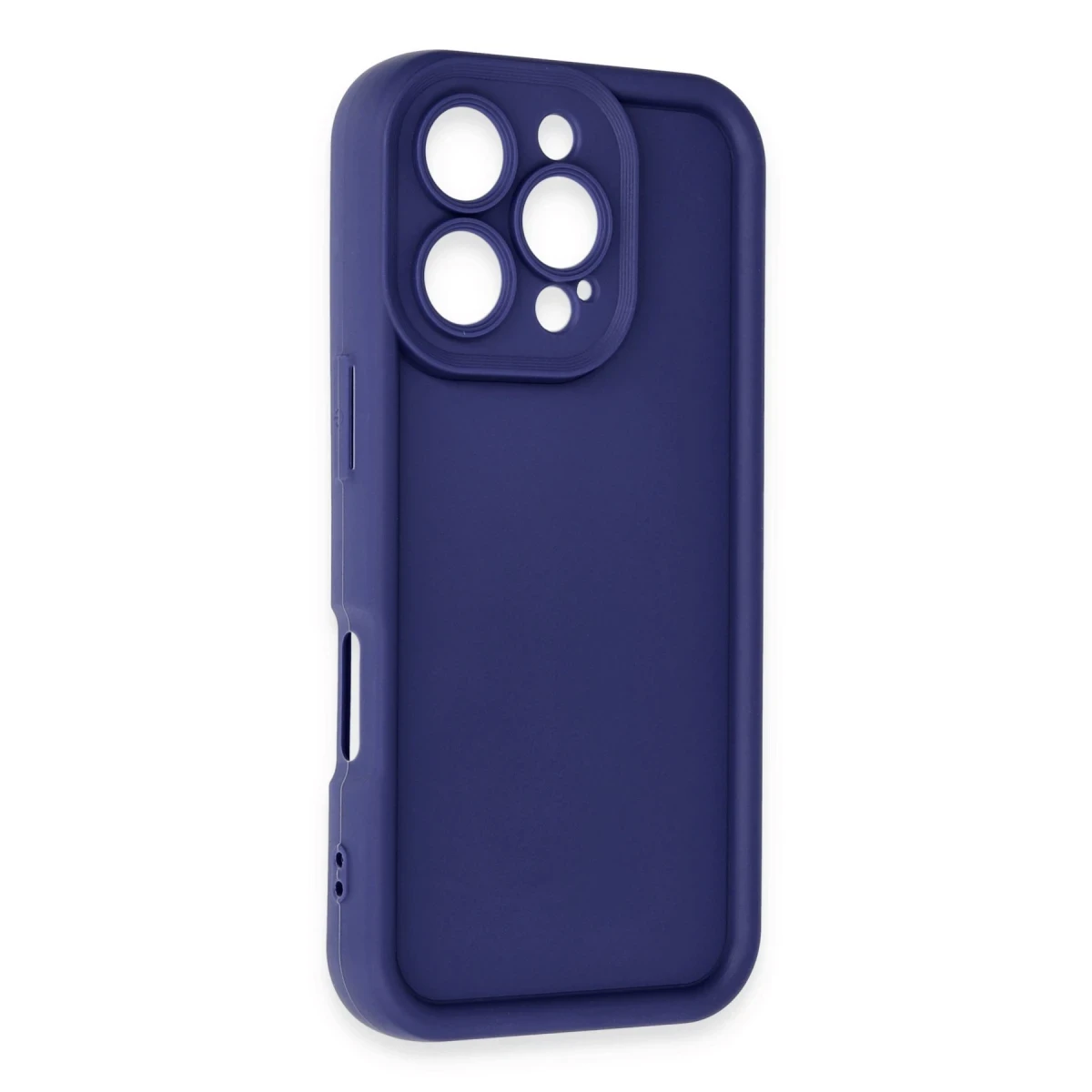 Apple iPhone 16 Pro Kılıf Viera Silikon - Lacivert