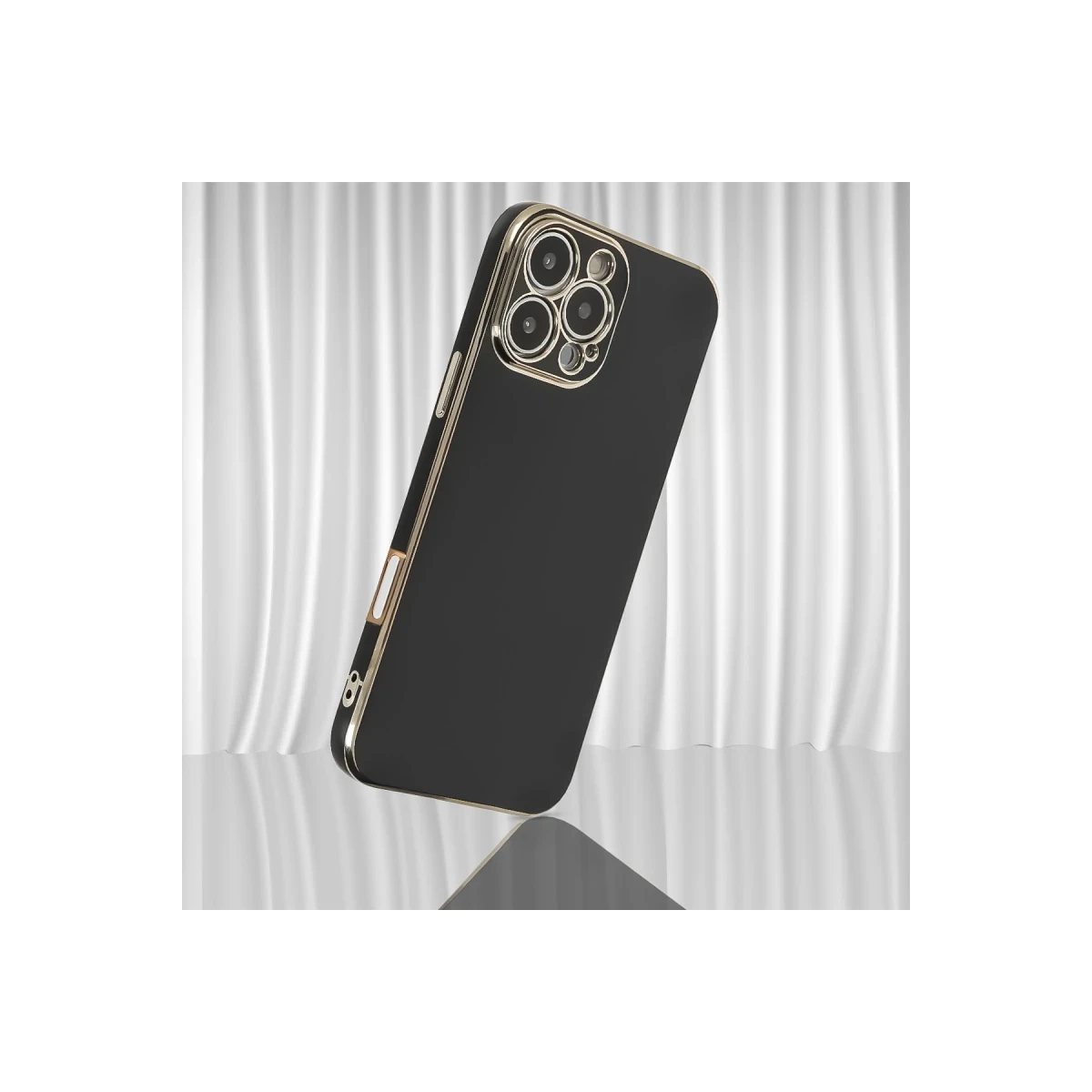 Apple iPhone 16 Pro Kılıf Volet Silikon - Siyah