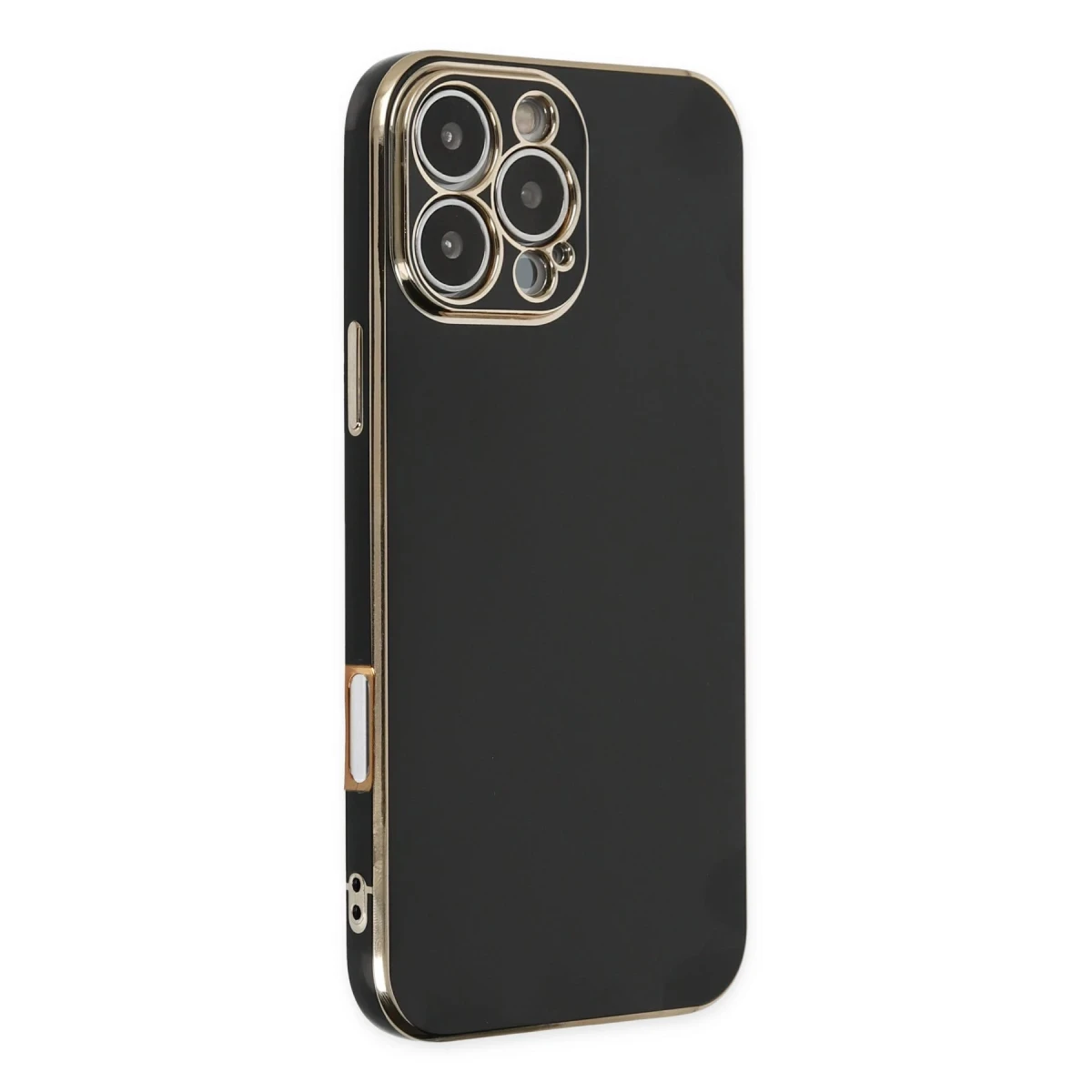 Apple iPhone 16 Pro Kılıf Volet Silikon - Siyah