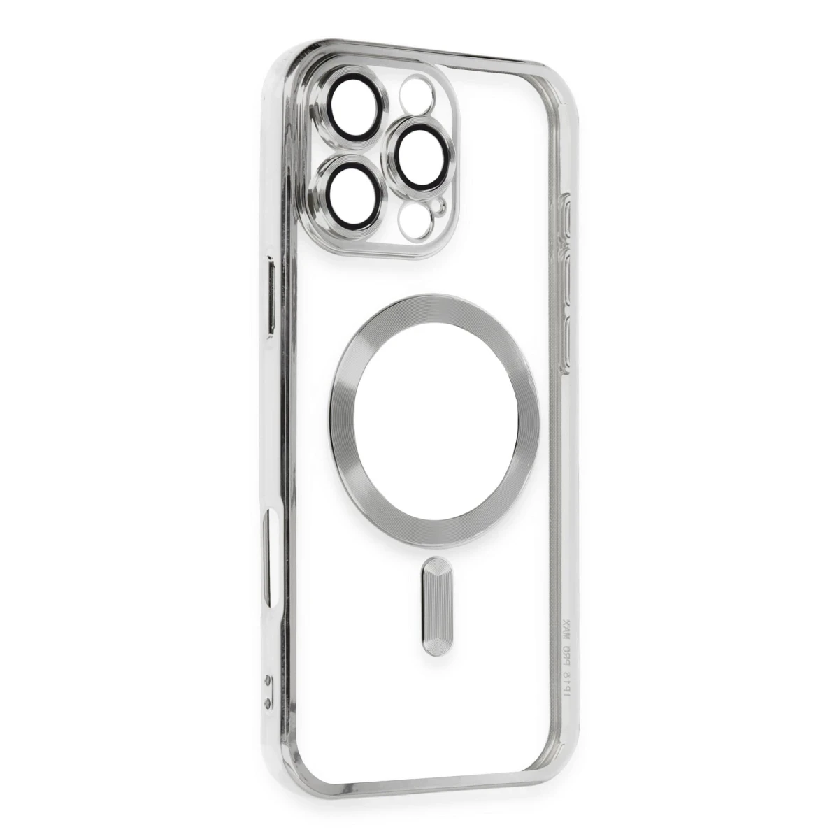 Apple iPhone 16 Pro Max Kılıf Kross Magneticsafe Kapak - Gümüş