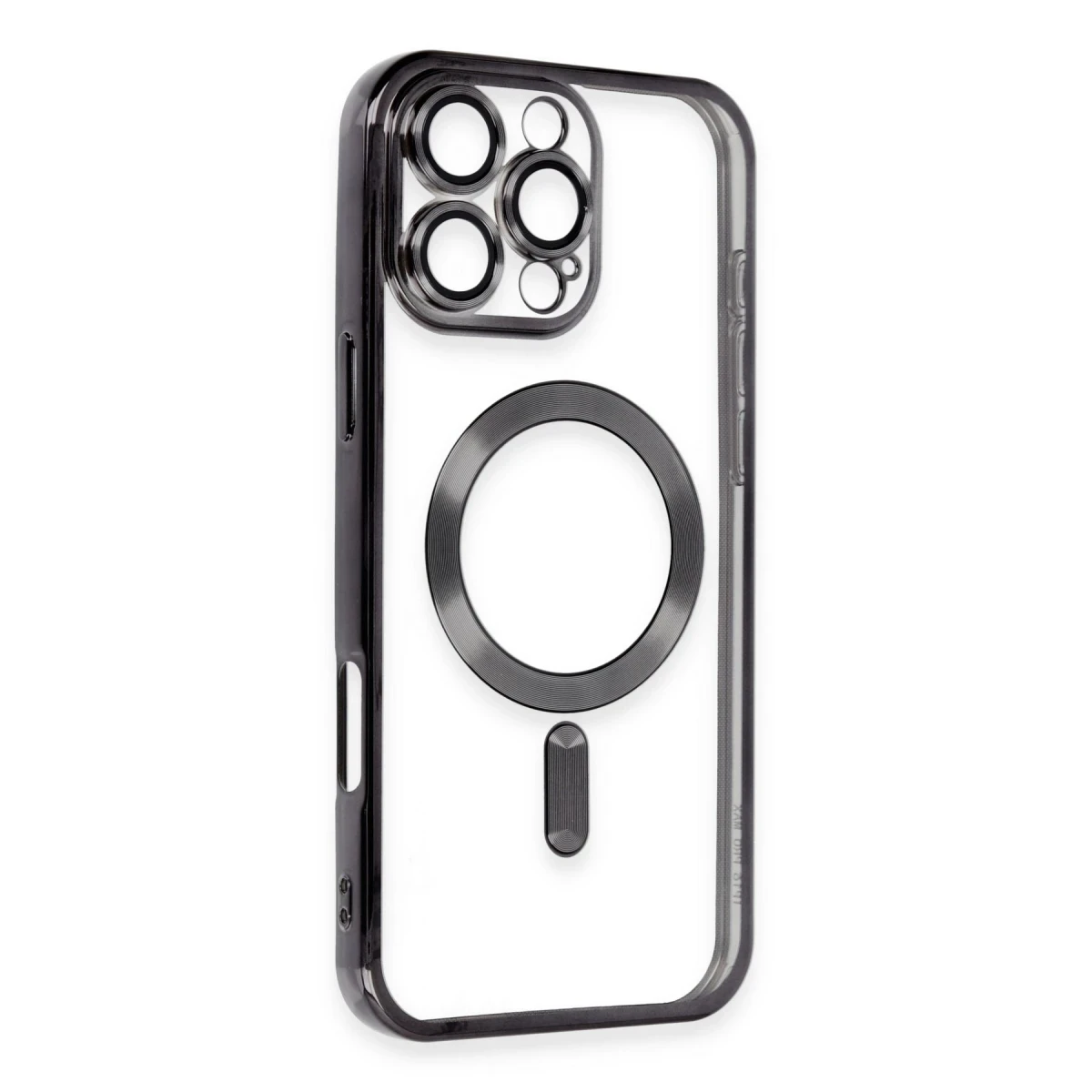 Apple iPhone 16 Pro Max Kılıf Kross Magneticsafe Kapak - Siyah