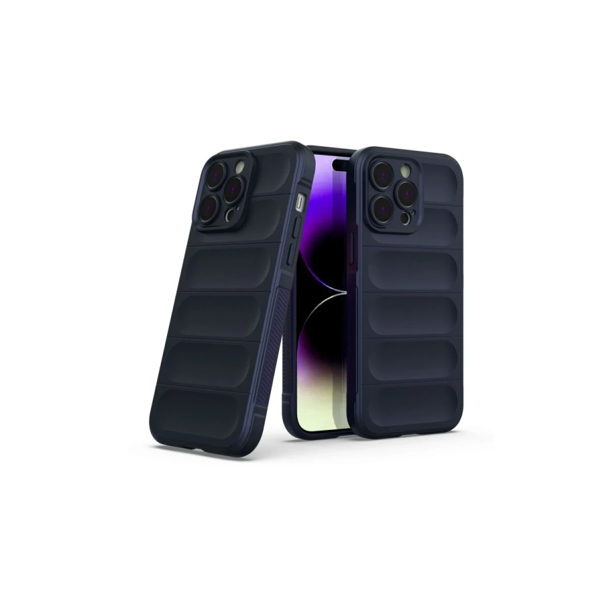 Apple iPhone 16 Pro Max Kılıf Optimum Silikon - Lacivert