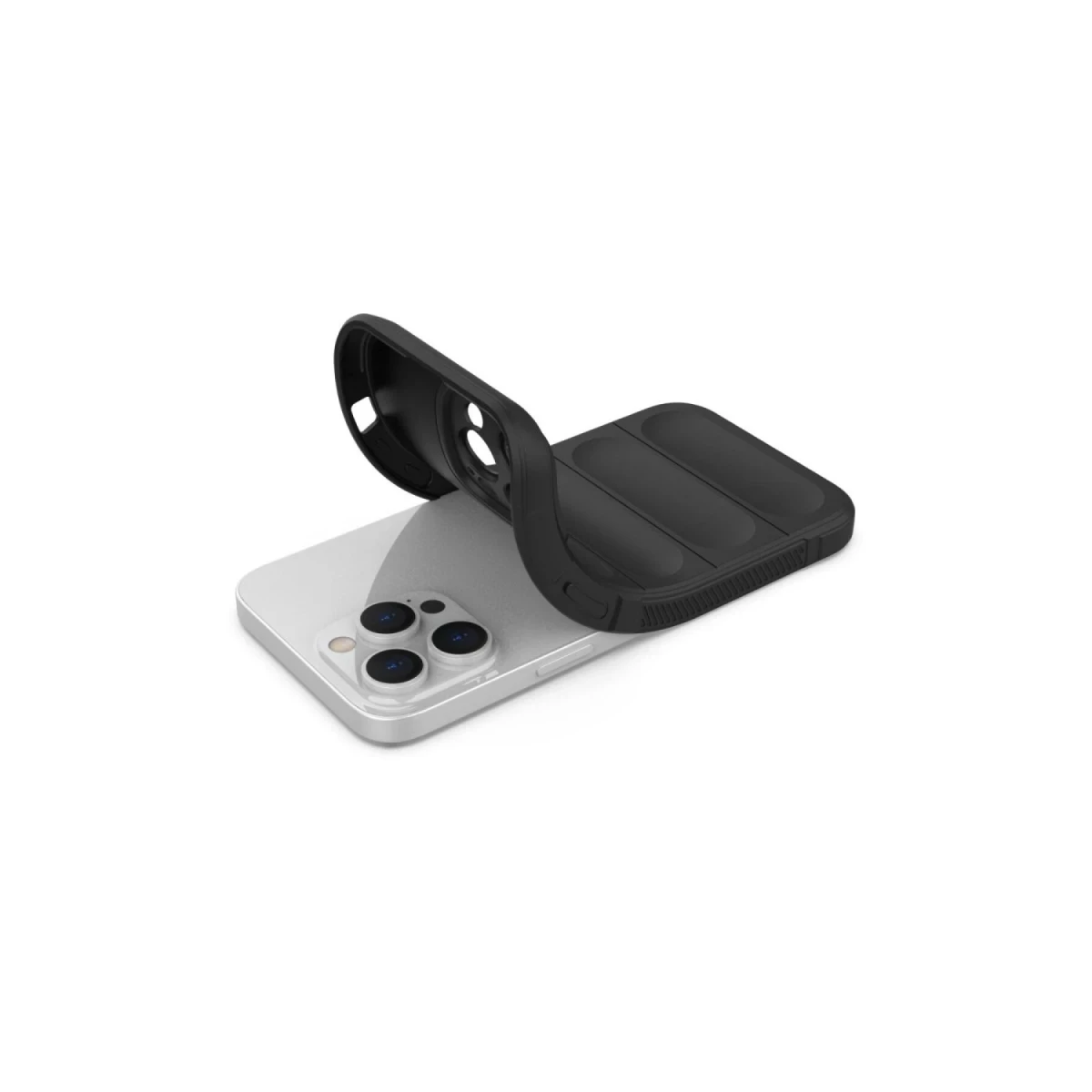 Apple iPhone 16 Pro Max Kılıf Optimum Silikon - Siyah