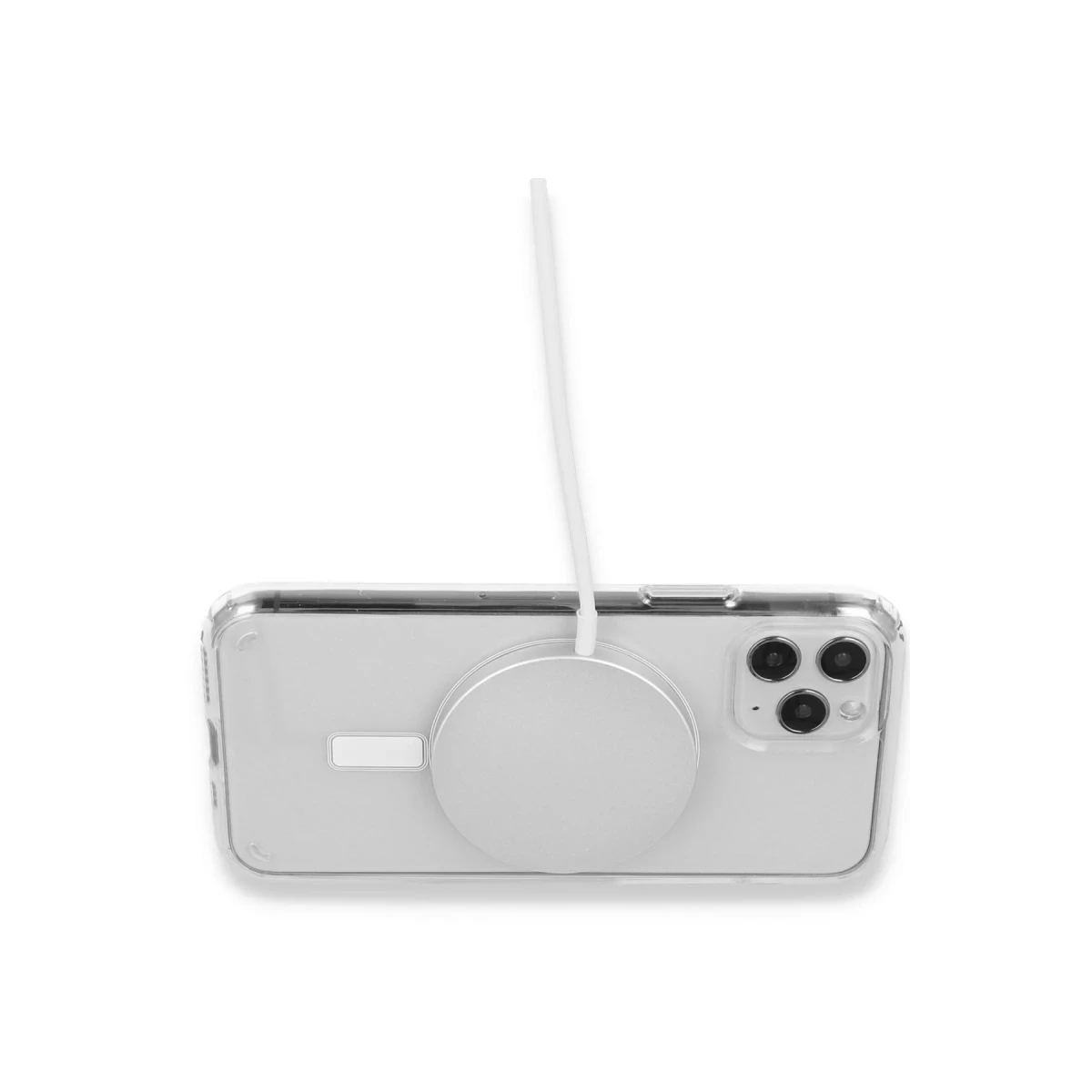 Apple iPhone 16 Pro Max Kılıf Pc Real Magsafe Kapak - Şeffaf