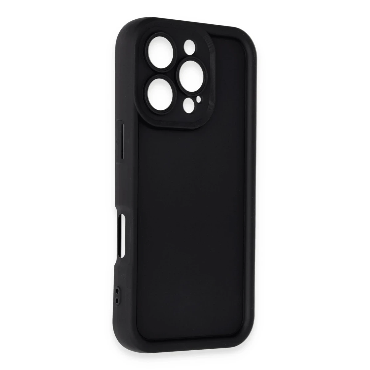 Apple iPhone 16 Pro Max Kılıf Viera Silikon - Siyah
