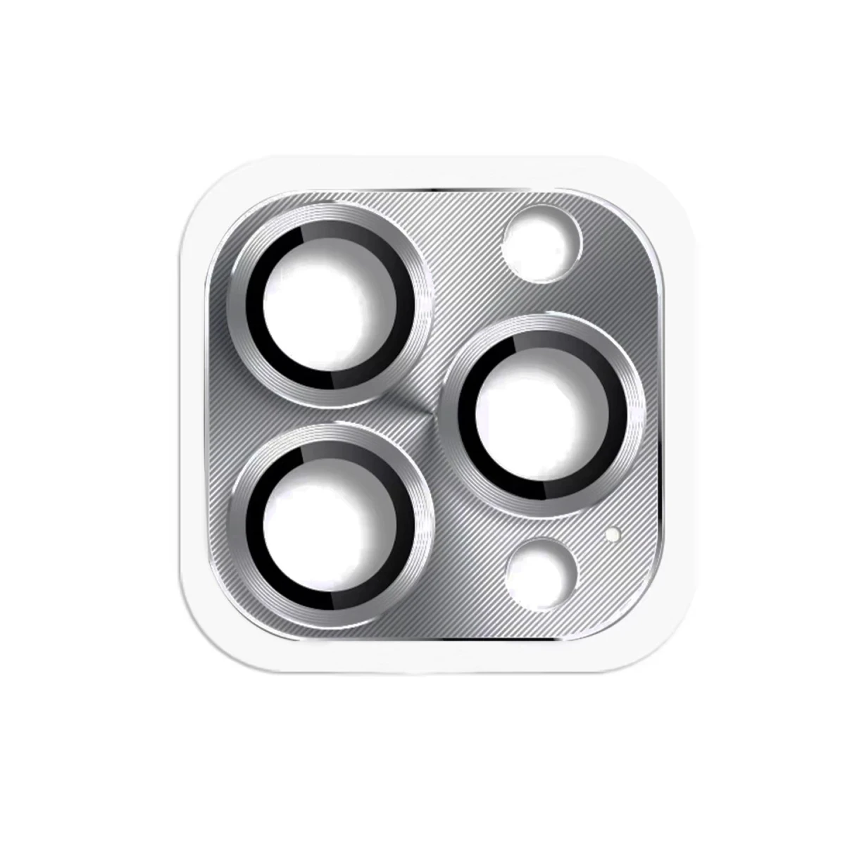Apple iPhone 16 Pro Max Pers Alüminyum Kamera Lens - Gri