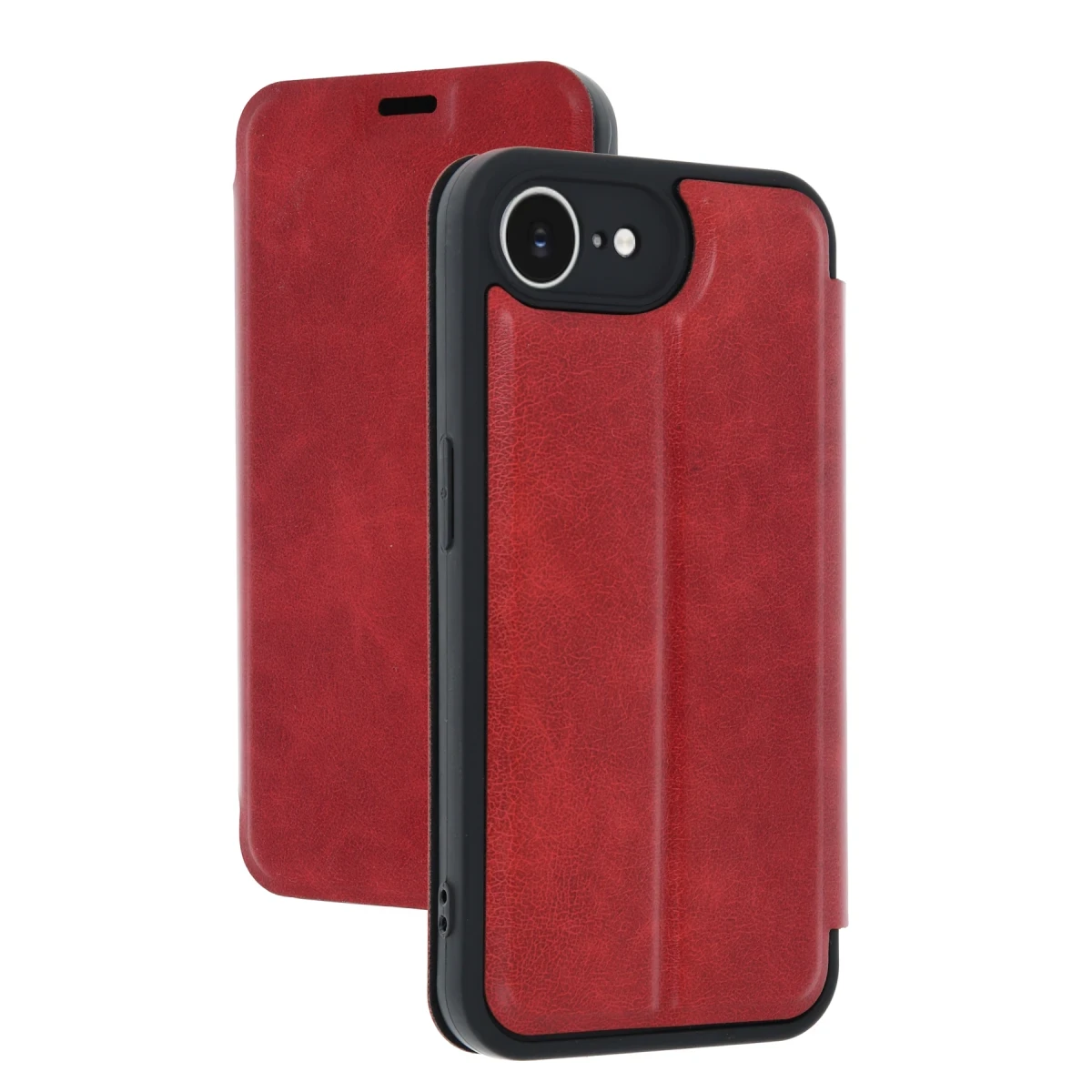 Apple iPhone 16E Kılıf Flip Cover - Kırmızı