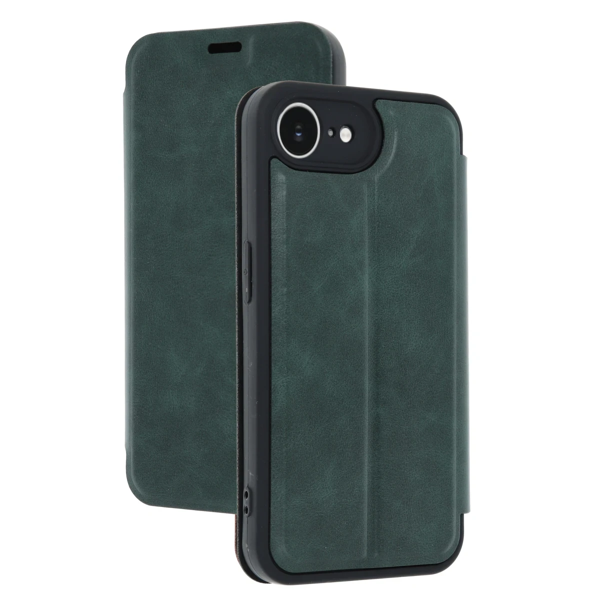 Apple iPhone 16E Kılıf Flip Cover - Koyu Yeşil