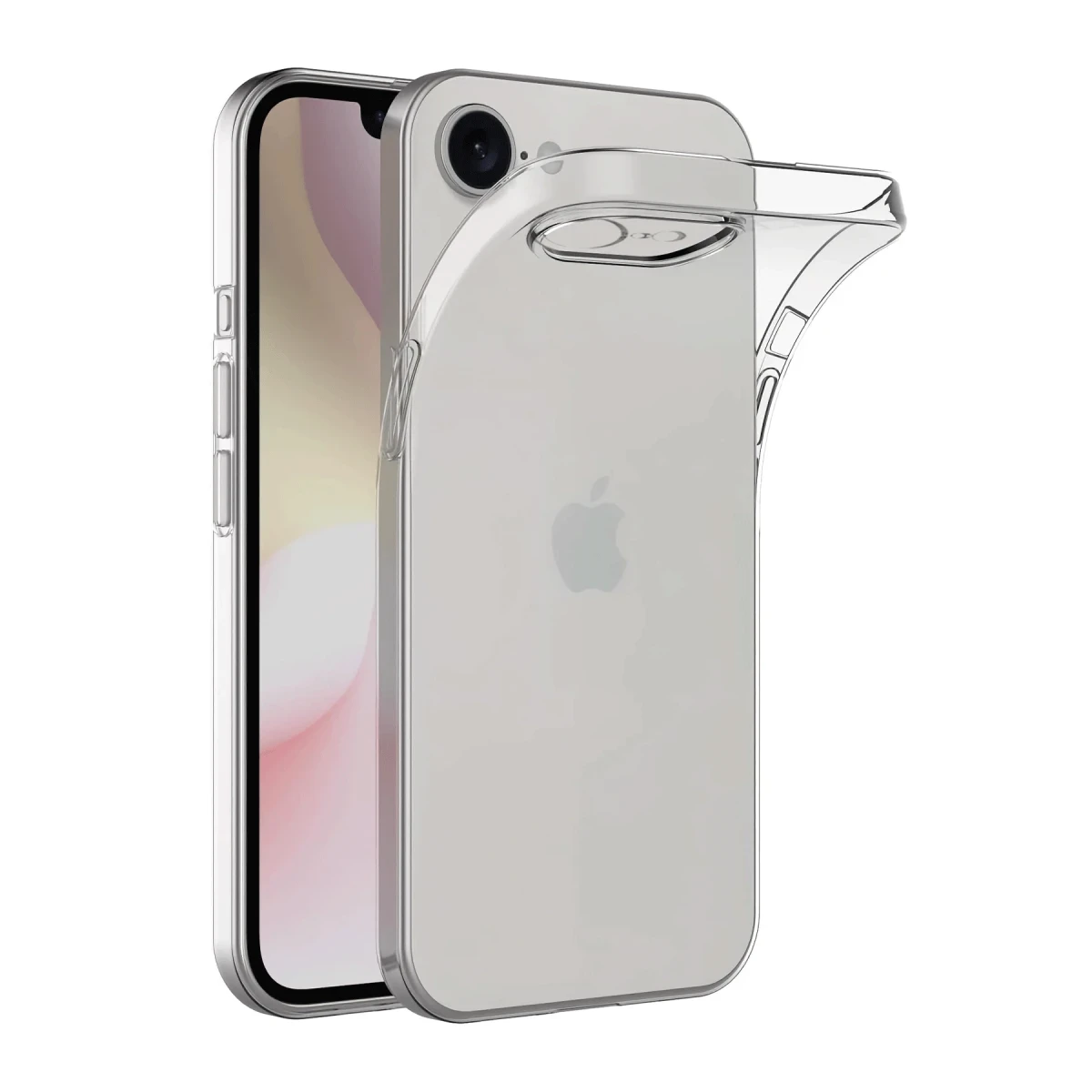 Apple iPhone 16E Kılıf Lüx Şeffaf Silikon